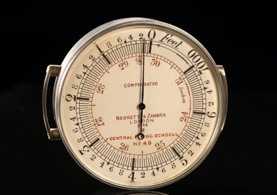 EARLY WRIST AIRCRAFT ALTIMETER BY NEGRETTI & ZAMBRA No 3266 c1913 – Archive