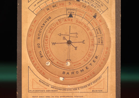 VERY SCARCE PILKINGTON’S WEATHER FORECASTER c1930