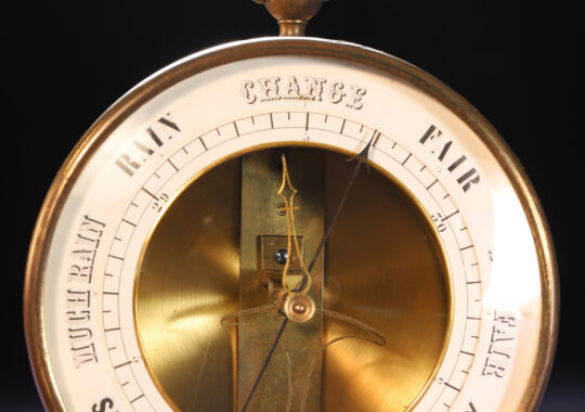 RARE EARLY BOURDON & RICHARD BAROMETER SERIES 2 No 2728 c1855
