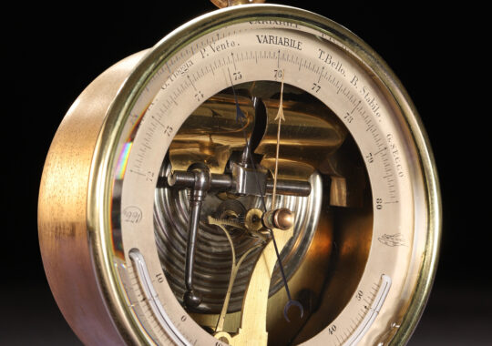 BREGUET EXHIBITION QUALITY OPEN DIAL BAROMETER No 221 c1863 – ARCHIVE