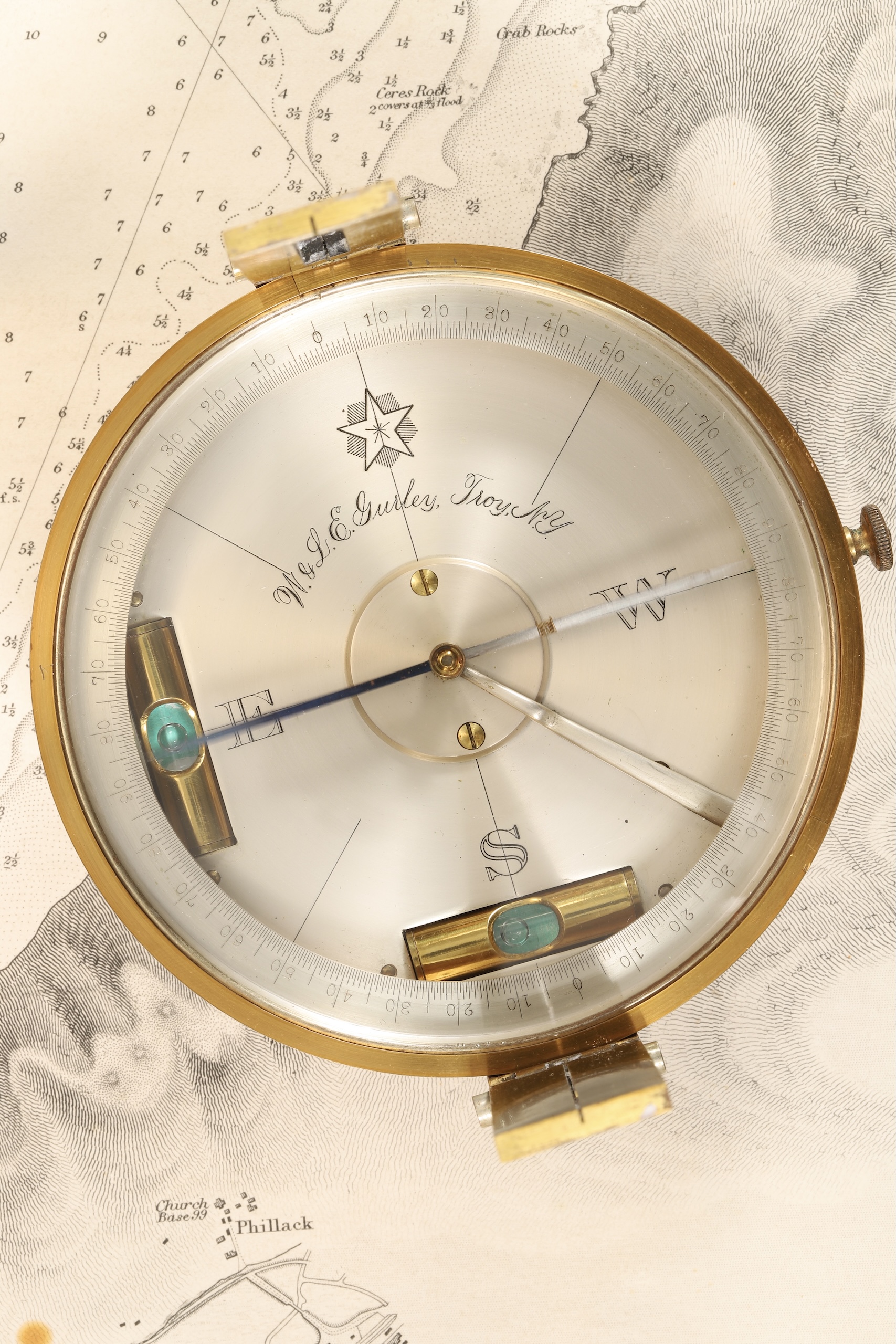 Gurley Surveyors Vernier Compass_1