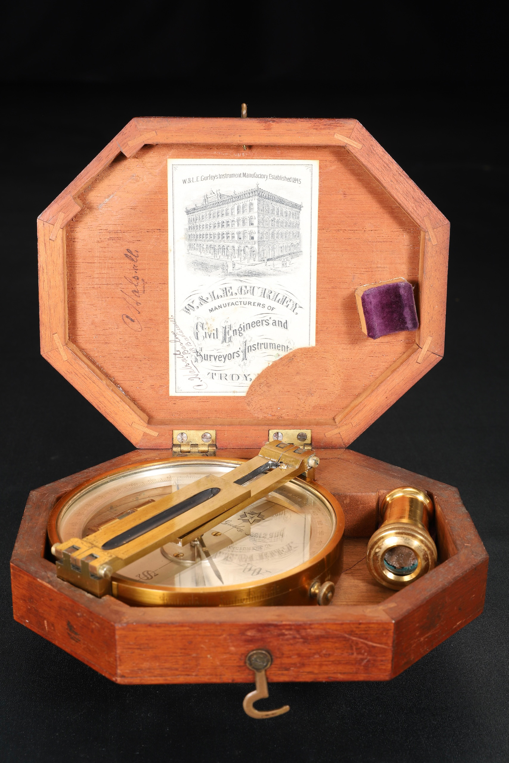 Gurley Surveyors Vernier Compass_4a