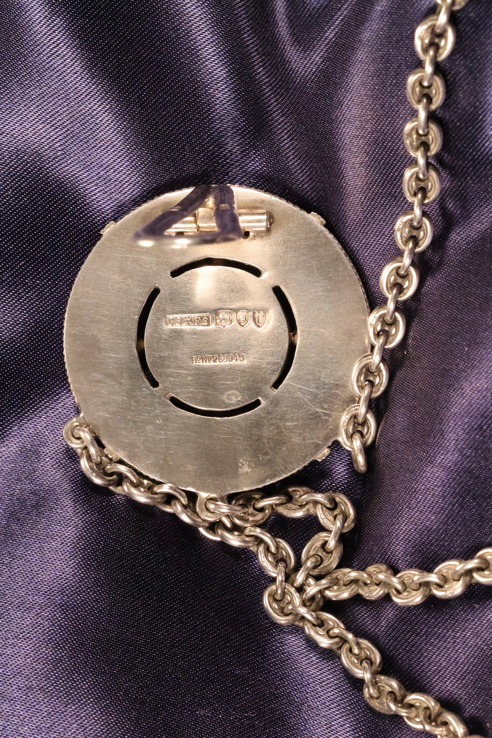 Saunders & Shepherd Silver Nautical Chatelaine_4a