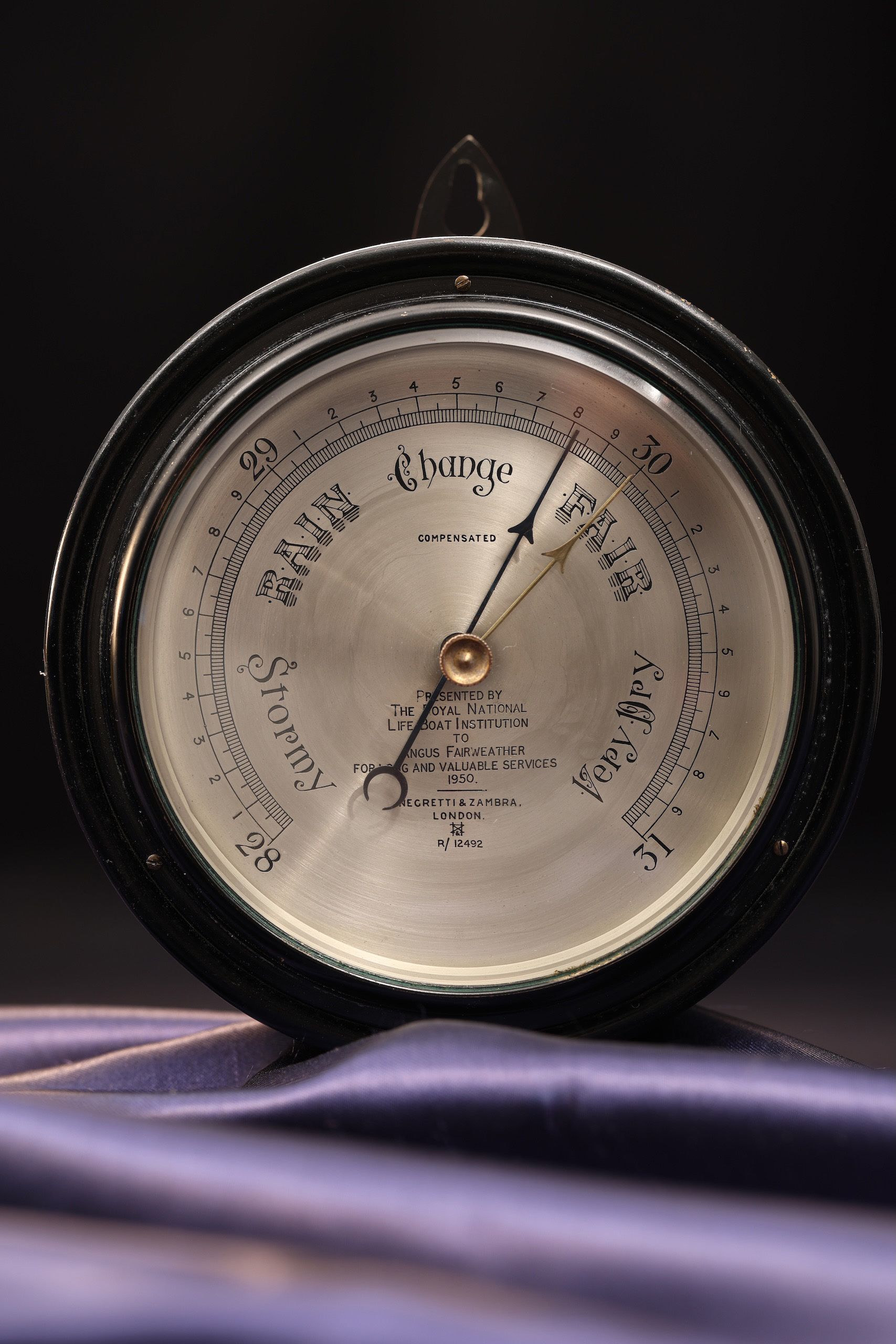 Negretti & Zambra Presentation Barometer No R12492_4a