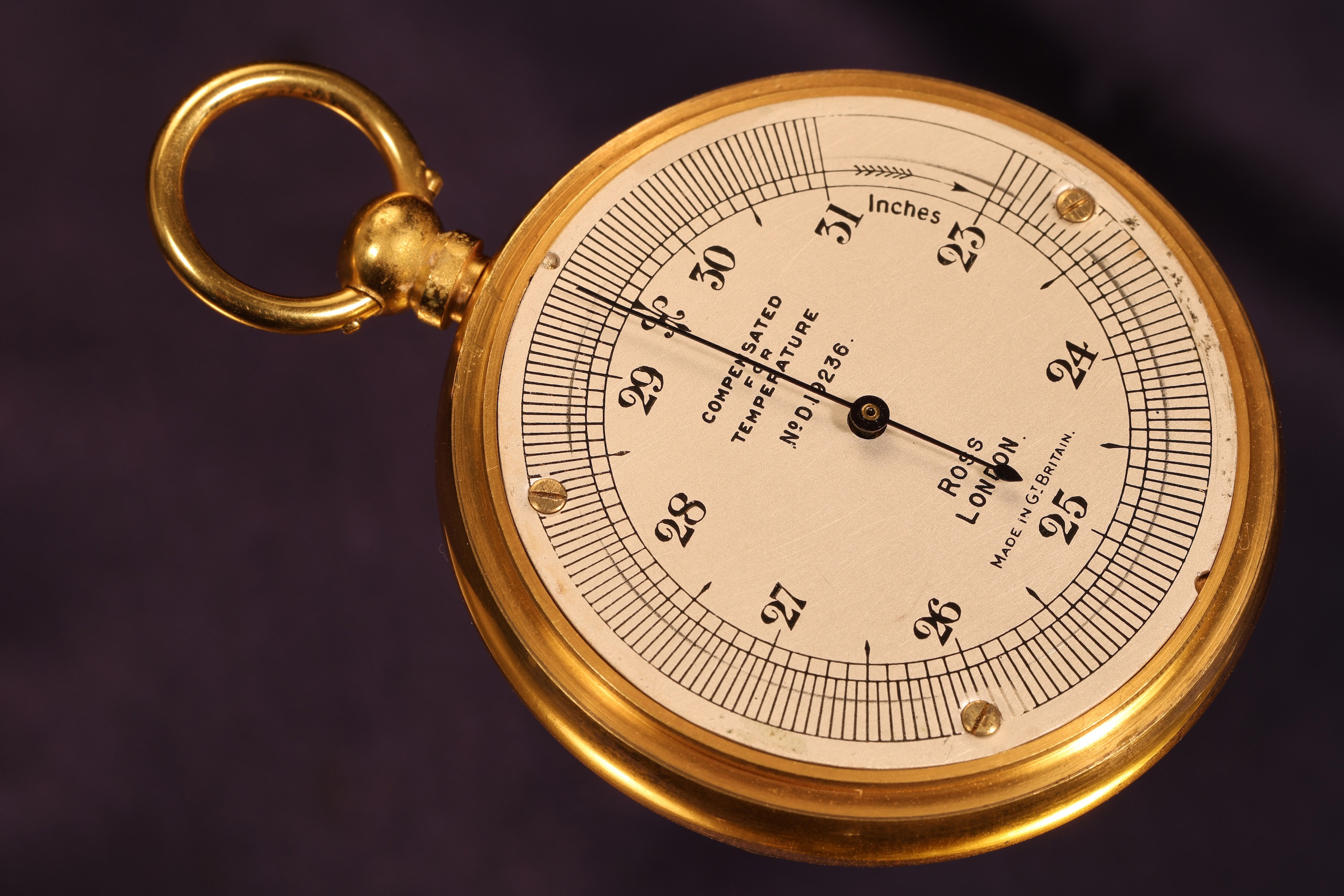 Ross Pocket Barometer by Short & Mason D19236_5a